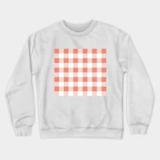 Northeastern farmer pattern orange Crewneck Sweatshirt